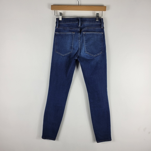 Frame Le High Skinny High Rise Skinny Jeans Blainey - Picture 9 of 10